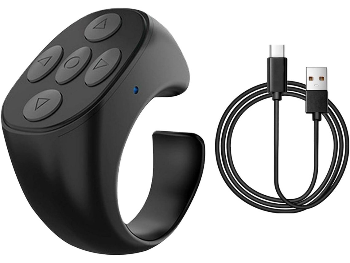 Lurelia Comando Bluetooth Virador De Páginas E Disparador Para Android