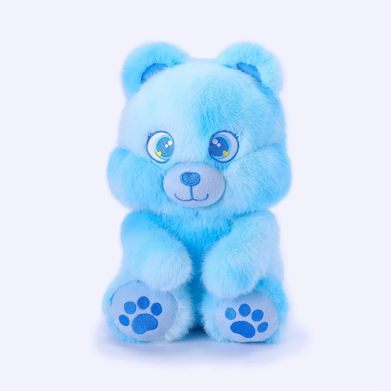 Brinquedo de Pelúcia Anime Realista e Fofo, Urso de Pelúcia Adorável MDUG (azul, 30cm)