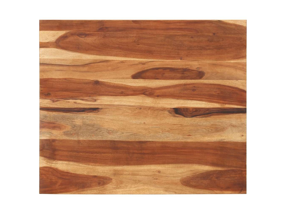 Vidaxl Tampo De Mesa Madeira De Acácia Maciça 15-16 Mm 70x80 Cm