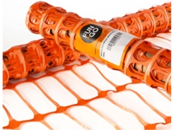 Malha de Sinalização FUN AND GO Cor de Laranja 1X50Mts