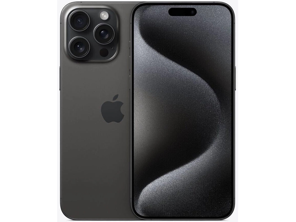 Smartphone APPLE Iphone 15 Pro Max 256Gb Black Titanium Negro (Recondicionado Como Novo)