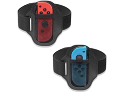 Acessórios de Leggings para o Switch Ring Fit Adventure, Ajuste de Aperto Ajustável, Conjunto de 2 Peças EOOCOO