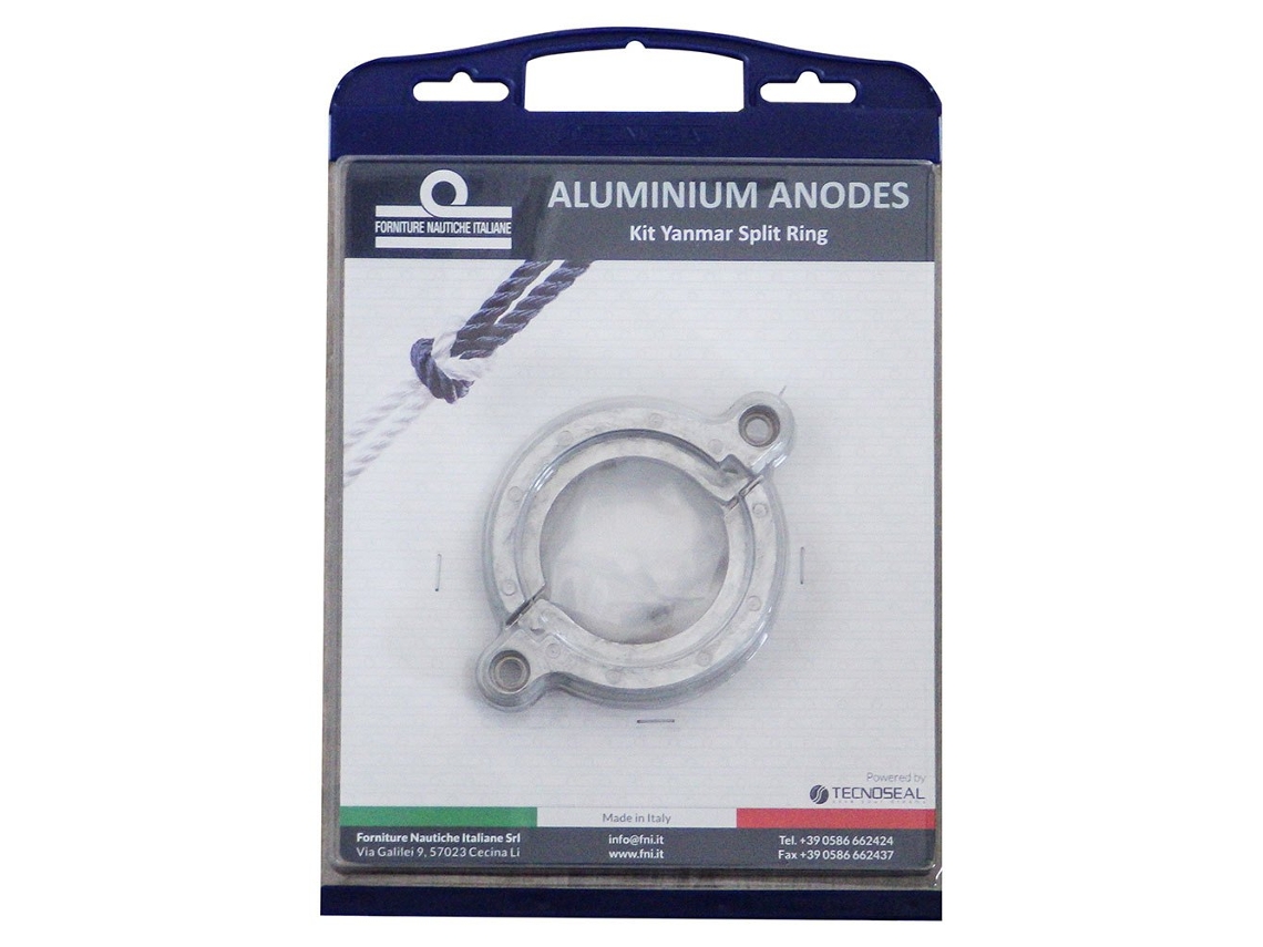 Ânodo de Alumínio Yanmar Sd 20-30-31-40-50 Prateadotecnoseal