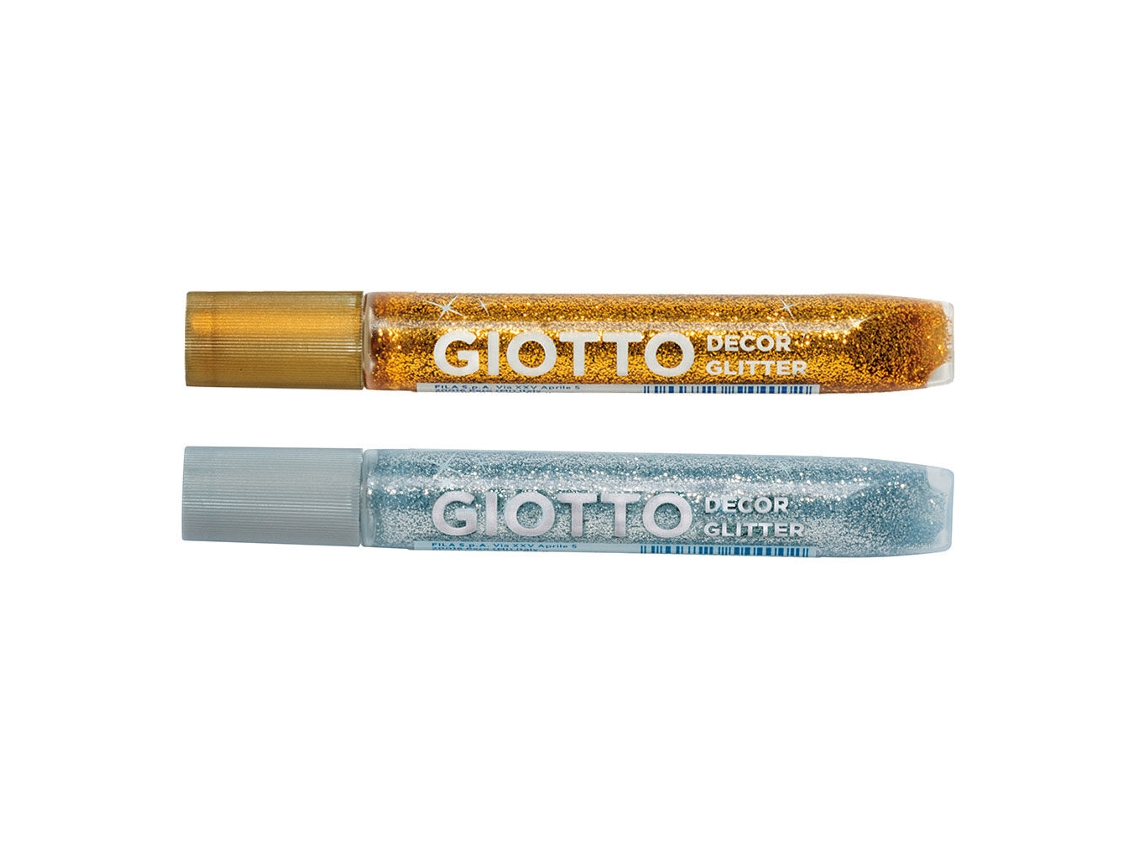 Cola GIOTTO Glitter 10,5Ml Ouro/Prata 545600