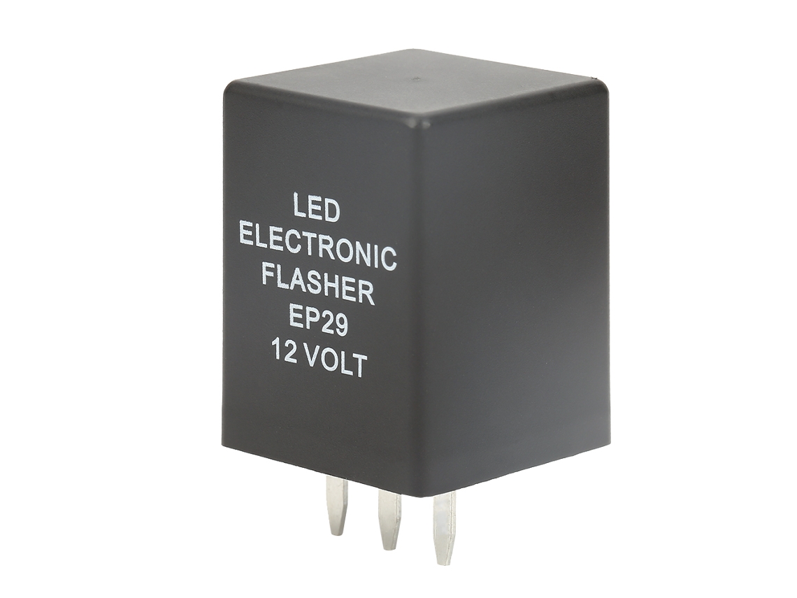 Relé Intermitente 4 Pin Led Para Luces Indicadoras Led 12v Fix Hyper Flash Ep29