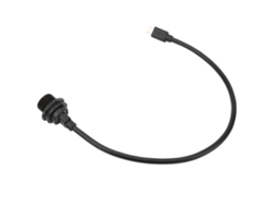 Laxiscreed Conector Usb Impermeável Ip67 Com Cabo De 1m Para Ambientes Molhados