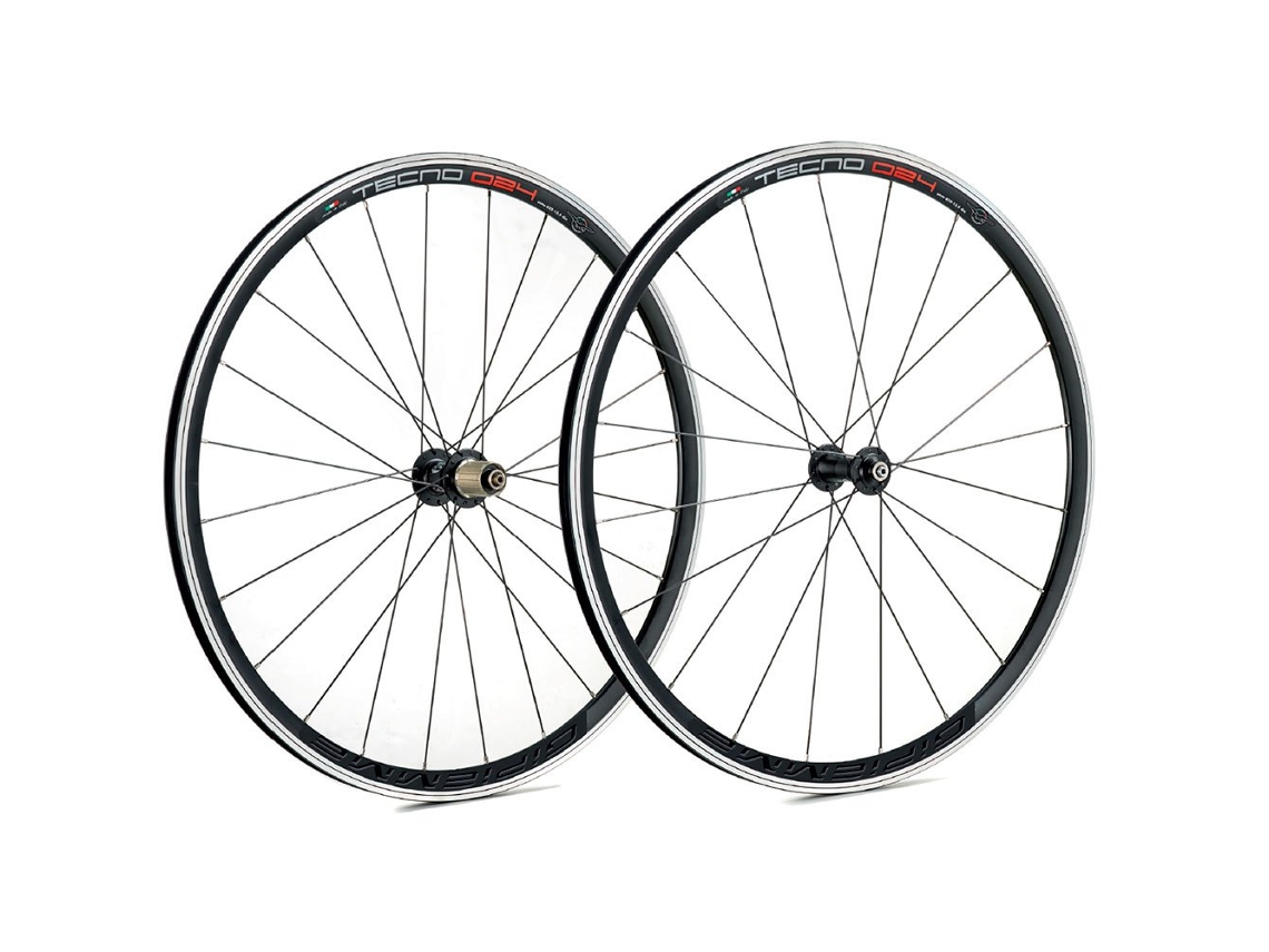 Par Rodas Estrada Tecno 024 Preto 9 X 100 / 9 X 130 Mm / Campagnologipiemme