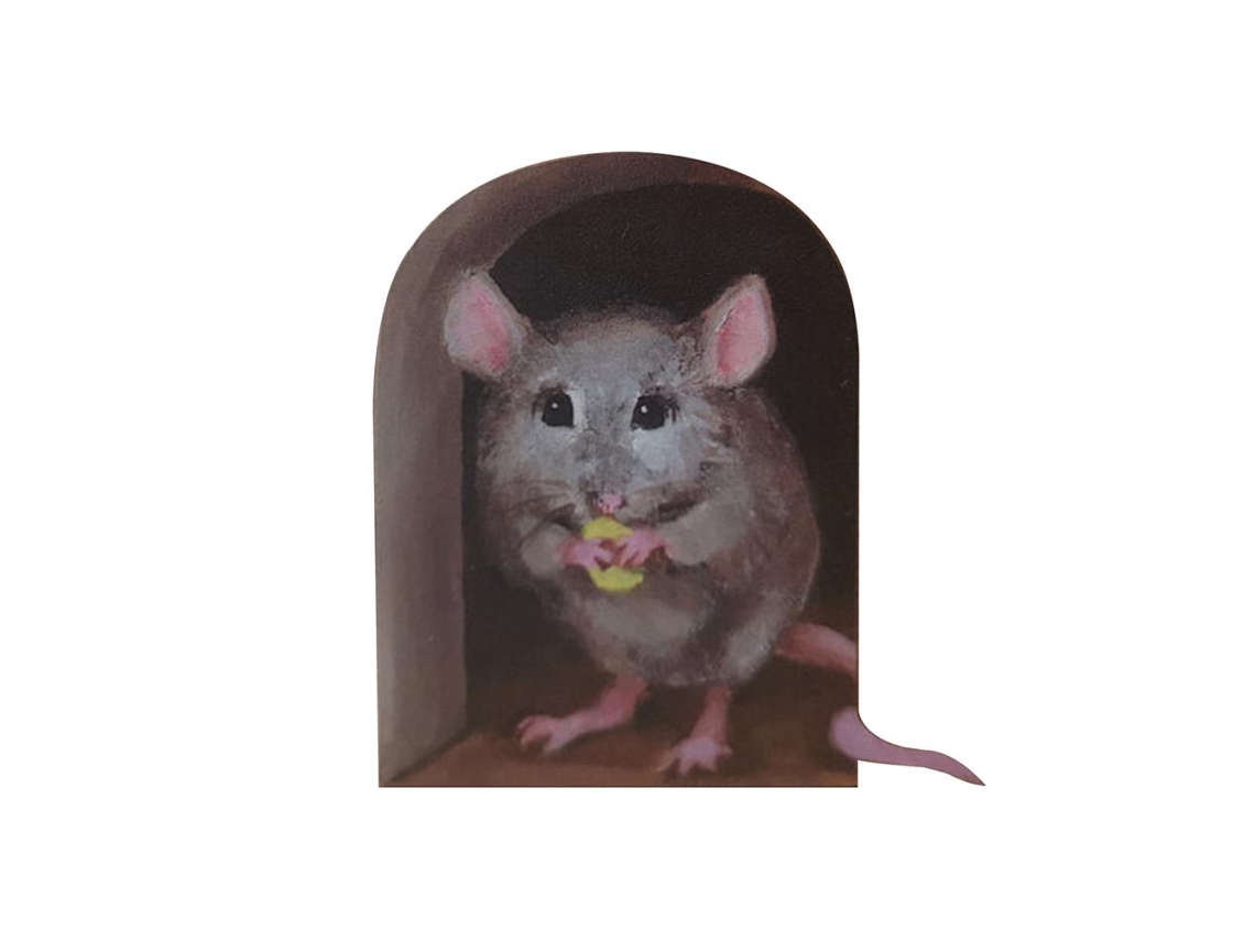 Laxiscreed Adesivo De Parede Com Rato Para Quarto, Cozinha Ou Sala De Estar