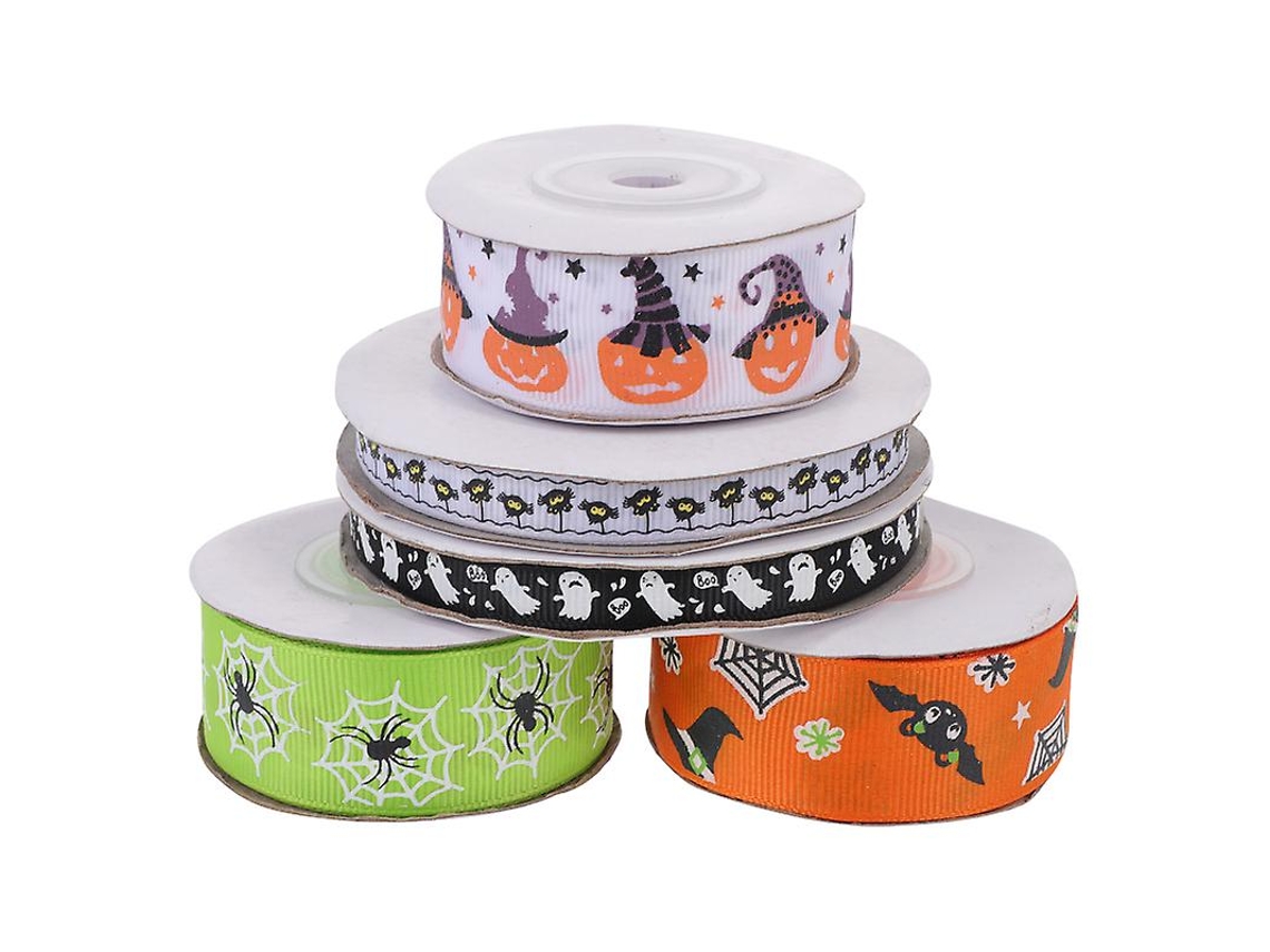 5 Unidades de Fita de Halloween para Decorações de Halloween ALLINLESS