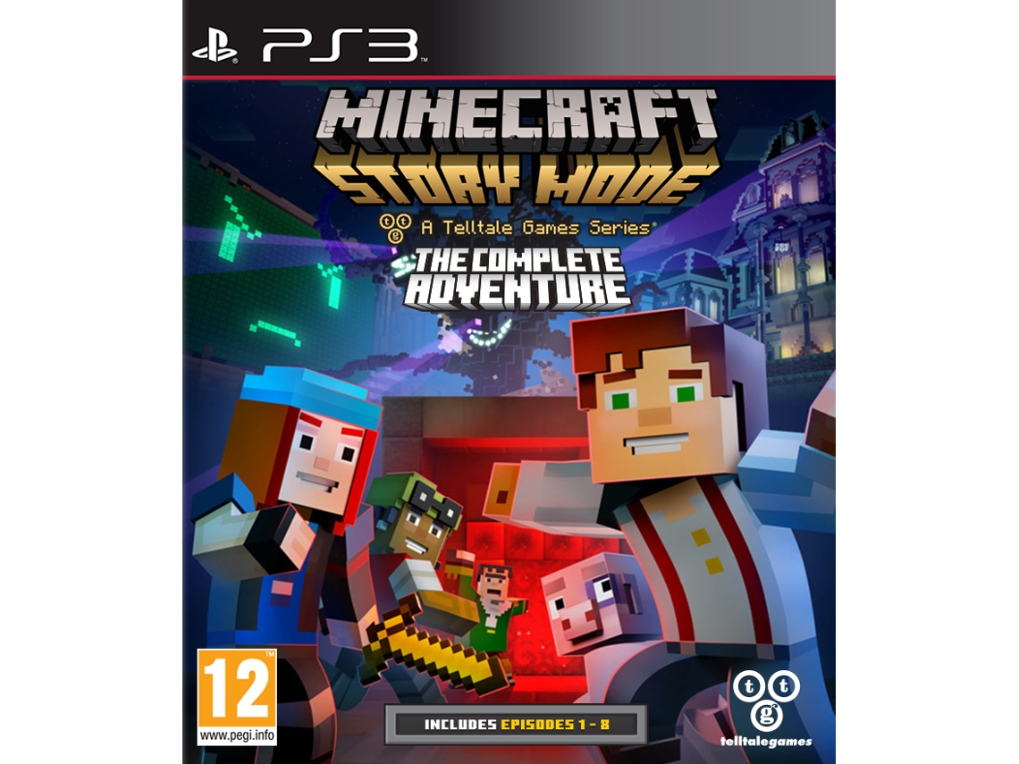 Jogo PS3 Minecraft Story Mode - The Complete Adventure