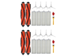 Conjunto De 2 Peças Para Aspirador Robô Xiaomi G1 Mi: Filtro Hepa Essencial, Escova Lateral, Escova Principal E Acessórios De Substituição Para_ptg