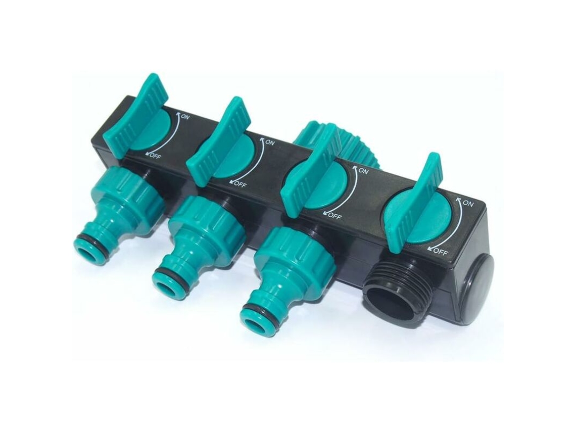 Conector Y Para Mangueira Com 4 Saídas Para Distribuição De Água