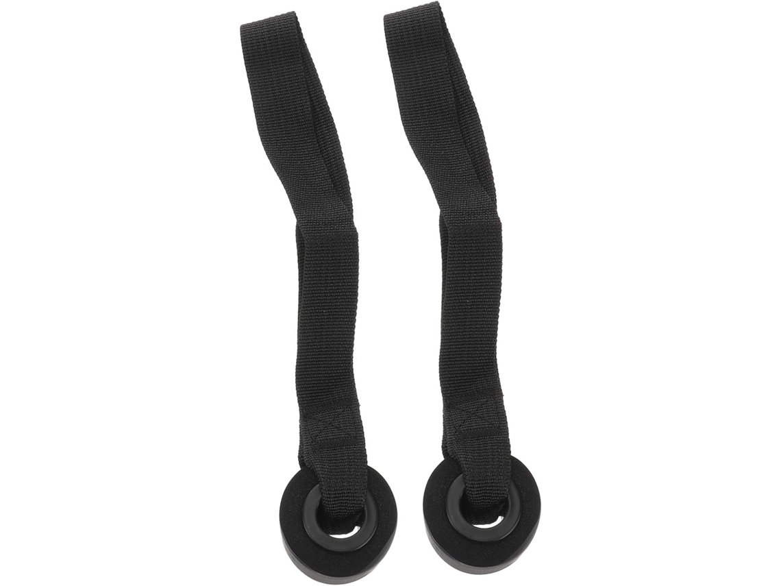 Nolitoy Conjunto De 2-tiras Fixação Para Porta, Resistentes E Treinamento Em Casa Com Faixas Resistência, Pvc