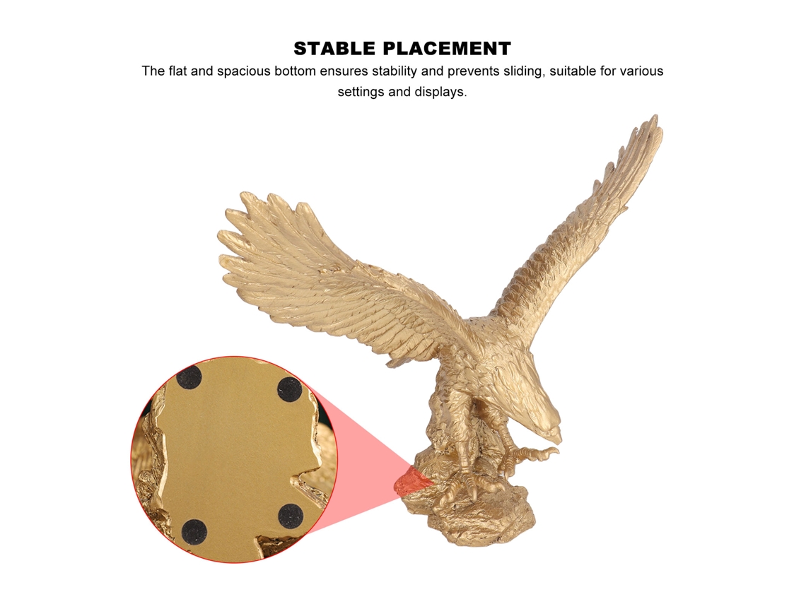 Resin Ornament (meaning: Great Ambition) (extra-large Size Design) Eoocoo