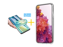 Pack 2 x Película de Hidrogel + Capa SKYHE Honor 90 Lite Gel Reforçado Transparente Clear