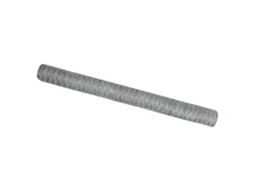 Conjunto 1 Cerca Hexagonal Vidaxl Prateado Aço (1,5 X 10 M)