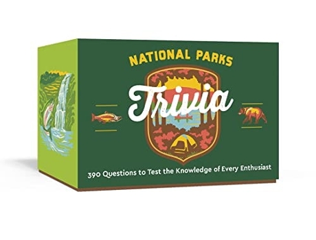 Livro National Parks Trivia A Card Game de Emily Hoff e Maygen Keller (Inglês)