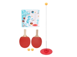 Kit De Treinamento De Tênis De Mesa Com Eixo Flexível Portátil Para Crianças E Adultos