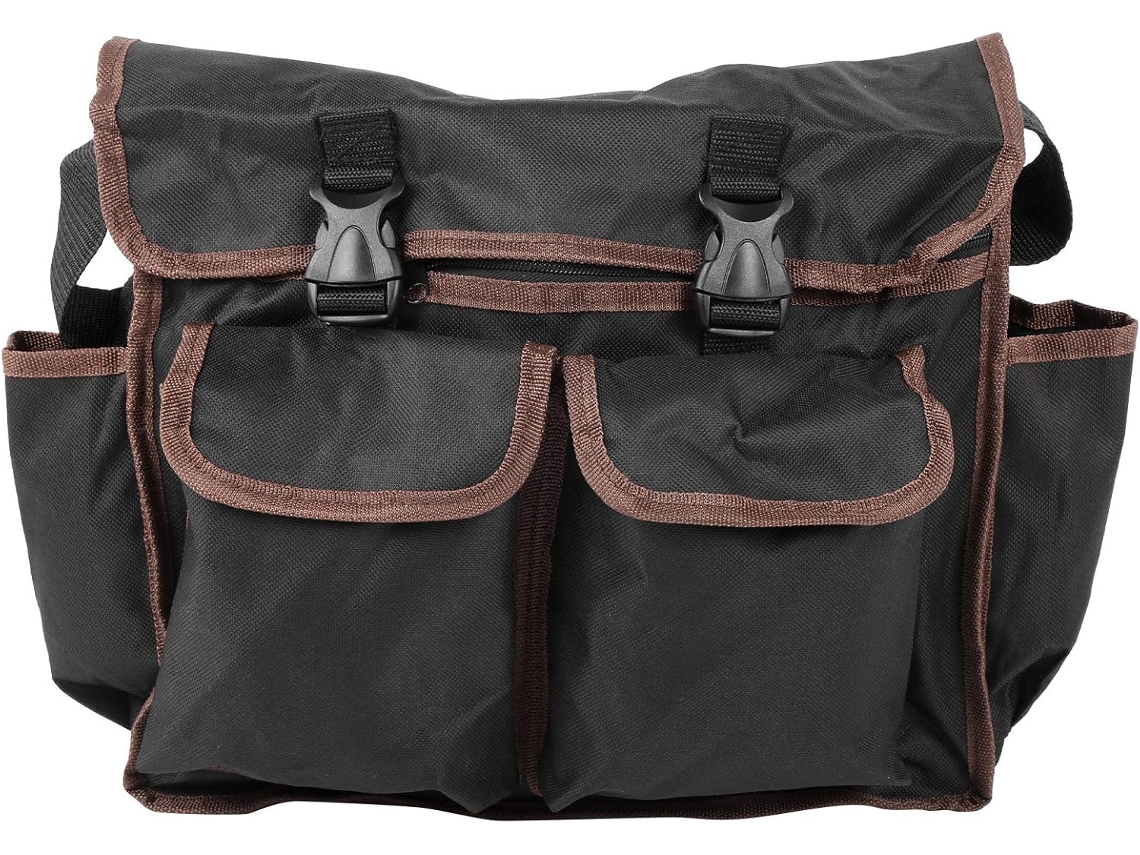 Bolsa para ferramentas Haofy, grossa e resistente a arranhões, estilo mensageiro, ideal para eletricistas, para acesso rápido.