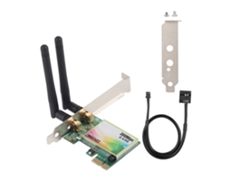Placa De Rede Sem Fio Para Computador Desktop Wae3422 Banda Dupla 2.4g/5g Wifi 300mbps