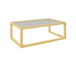 Mesa de Centro Geométrica de Acrílico com 2 Níveis PRIME KANG