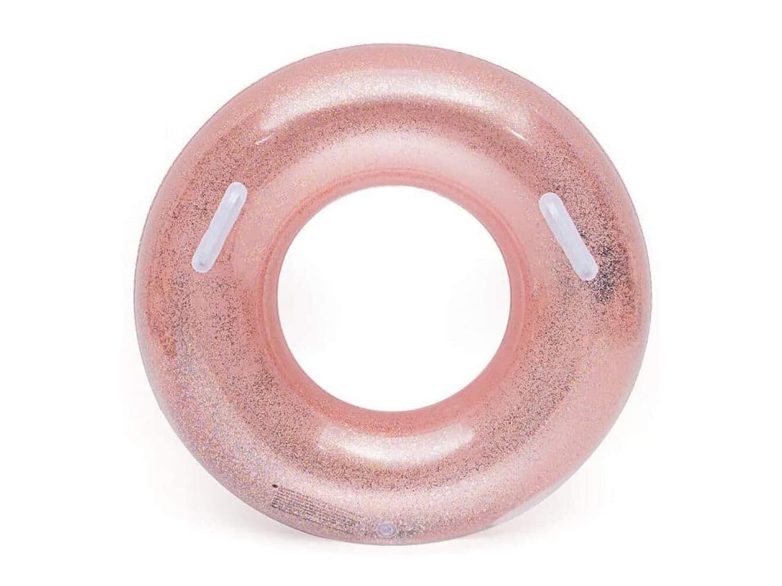Boia Inflável, Brinquedo Inflável Para Festa Na Piscina, Boia Redonda, Sofá De Piscina Com Alça, Mais Grossa, Boia Com Lantejoulas, Formato Redondo In