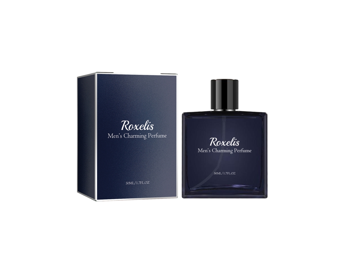Perfume Masculino Roxelis Charismático Fresco Duradouro