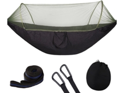 Rede de Viagem de Nylon e Pe Leve, Resistente, Respirável para Camping | S/MARCA