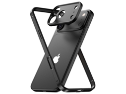 Capa Para Iphone 17 Pro Max Anti-choque Robusta Preto Czhhmart