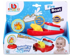 Carro Colecionável BURAGO Junior Splash'n Play Fire Boat (Idade Mínima: 2)