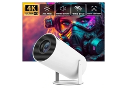 Projetor 4k Android 11 Dual Wifi6 200 Bt5.0 1080p 1280720p Brilvibera