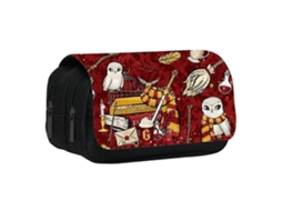 Bq Estojo de Lápis Duplo Harry Potter, Bolsa Escolar, Presente para Crianças, Sy a BRILVIBERA