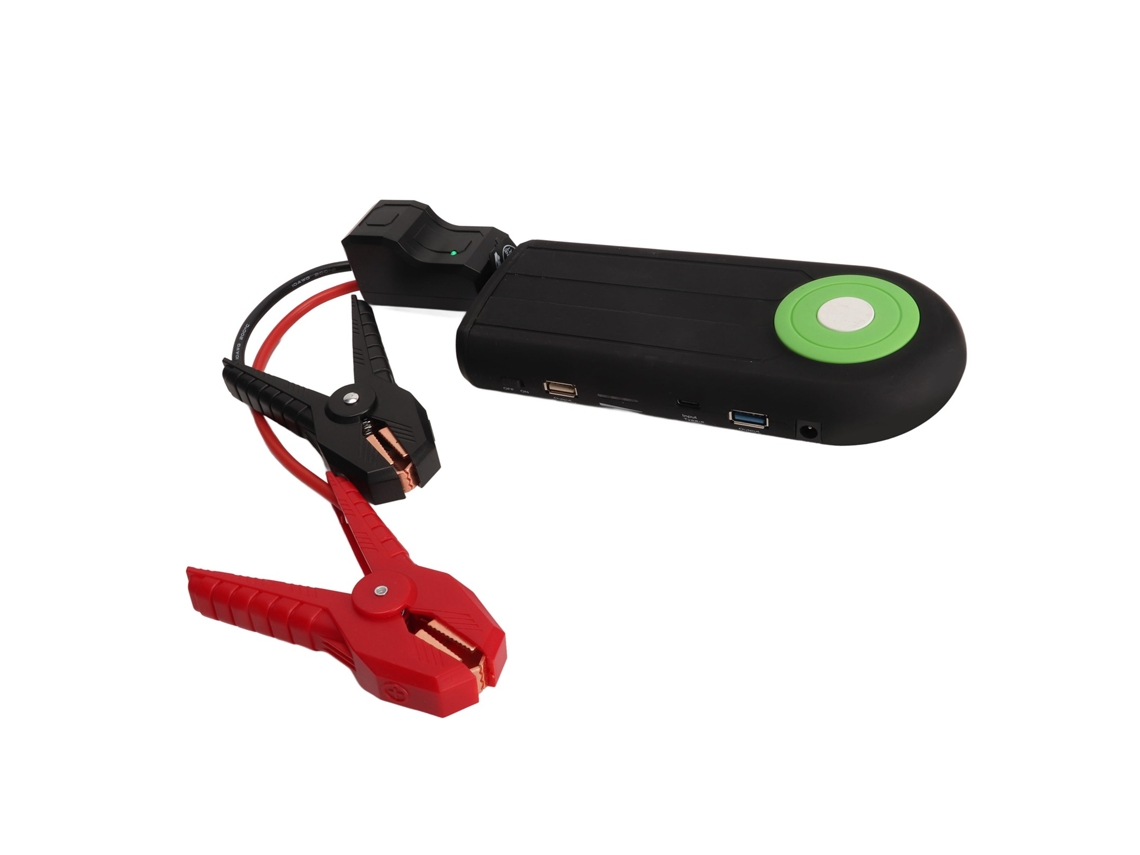 Iniciador De Carro Portátil 12v 12000mah 1000a Com Luz Led