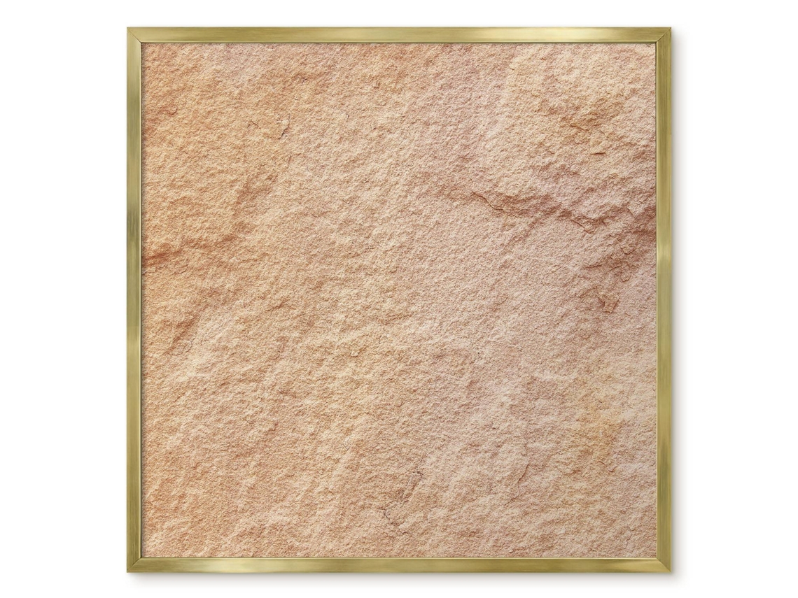 Magnetic Board Wooden Texture For The Living Room Espelharte (50x50 Cm)