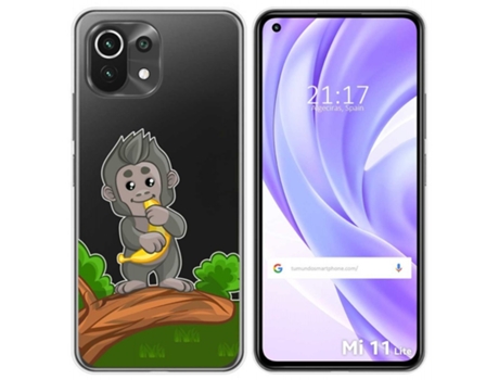 Capa Xiaomi Mi 11 Lite 4G / 5G / 5G NE TUMUNDOSMARTPHONE Desenhos Transparente Multicor