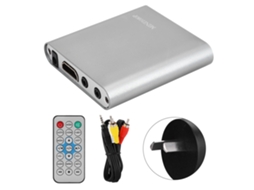 Aetheria reprodutor de Mídia Digital Hdmi 1080p com Controle Remoto, Suporta Cartão de Memória e Usb