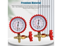 Manômetro Pressão E Ferramenta Reparo R22 R134 R404