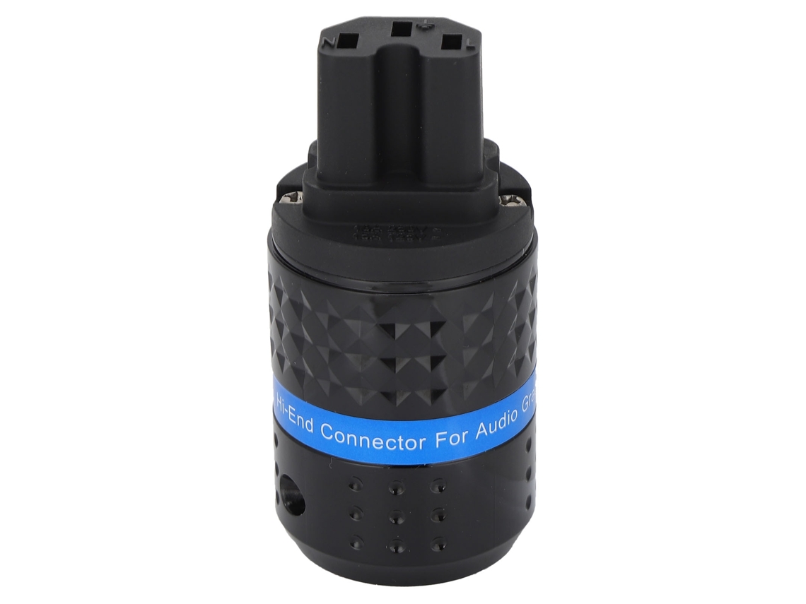 Conector De Energia (latão Puro, Prateado Com Ouro 24k)