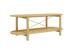 Coffee Table, Coffee Tables Vidaxl Marrom Madeira Processada (n/a)