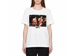 Rockinstone Rocky Movie Knock Out White Adult T-shirt Size:xxxl