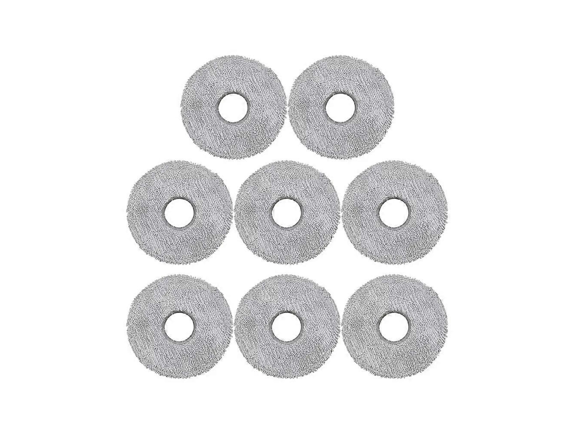 Conjunto De 8 Panos De Microfibra Para Limpeza De Aspiradores Robô P20 Pro/t5 Pro. Acessórios De Reposição Para Limpeza De Pisos._ozo