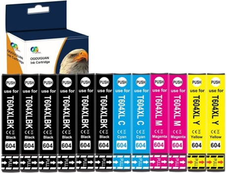 Cartucho De Tinta Compatível 604 Xl Multipack Substituição Para Epson 604xl Para Expression Home Xp 2205 Xp 4200 Xp 3200 Xp 3205 Spielstabil