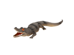 Primerox brinquedo de Crocodilo de Plástico Mole com Som Brinquedo Anti estresse Presente Educativo para Crianças