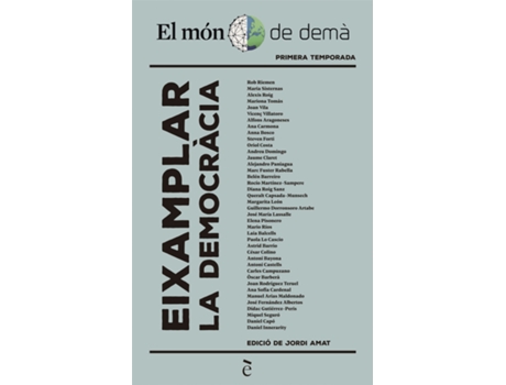 Livro Eixamplar La Democràcia de Jordi Amat (Catalão)