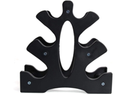 KOFIHETY Suporte Para Halteres De Três Níveis, Materiais De Qualidade Premium Para Maior Durabilidade, Design Compacto, Perfeito Para Academia Em Casa, Fácil E