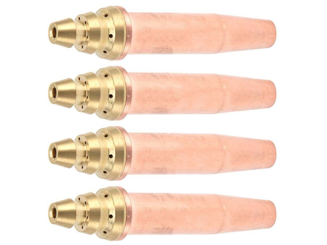 4 Peças De Bico De Maçarico Para Corte De Propano Resistente A Altas Temperaturas Corte Rápido Bico Isobárico 3