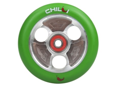 Roda de Borracha para Scooter com Cubo de Alumínio CHILLI