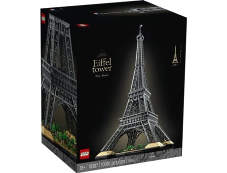 Playset LEGO Icons: Eiffel Tower Paris France 10307 10001 Peças 57x149x57 cm