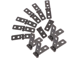 Conjunto De 12 Dobradiças Pequenas Dobráveis Para Móveis E Armários,