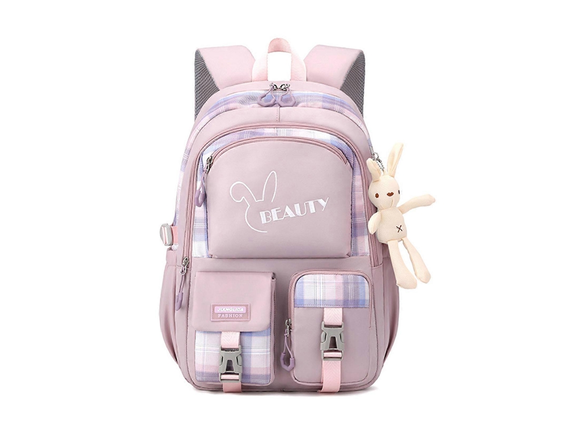 Mochila Escolar Feminina Da Moda, Mochila De Viagem Fofa Para Adolescentes, Mochilas Escolares Para Faculdade, Mochila Roxa Para Adolescentes Giecy